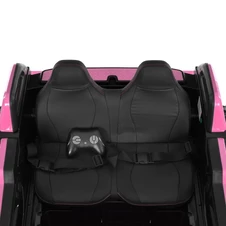 Двухместный детский багги M 6291 EBLR-8 (24V), 4 мотора, розовый фото 57