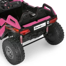 Двухместный детский багги M 6291 EBLR-8 (24V), 4 мотора, розовый фото 20
