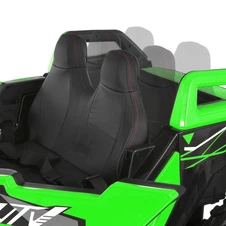 Двухместный детский багги M 6291 EBLR-5 (24V), 4 мотора, зеленый фото 57