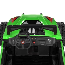 Двухместный детский багги M 6291 EBLR-5 (24V), 4 мотора, зеленый фото 88