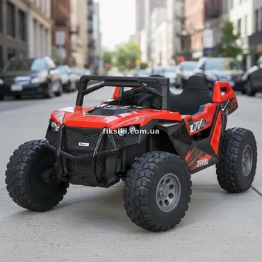 Двухместный электромобиль багги M 6291 EBLR-3 (24V) красный, 2 аккумулятора