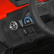 Двухместный электромобиль багги M 6291 EBLR-3 (24V) красный, 2 аккумулятора фото 16