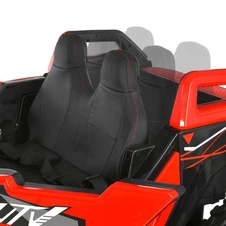 Двухместный электромобиль багги M 6291 EBLR-3 (24V) красный, 2 аккумулятора фото 29