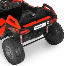 Двухместный электромобиль багги M 6291 EBLR-3 (24V) красный, 2 аккумулятора фото 20