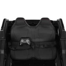 Двухместный детский электромобиль M 6291 EBLR-2 (24V) багги, 2 аккумулятора, черный фото 16