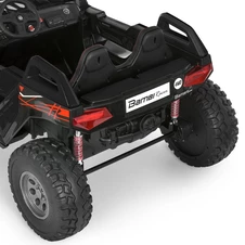 Двухместный детский электромобиль M 6291 EBLR-2 (24V) багги, 2 аккумулятора, черный фото 25