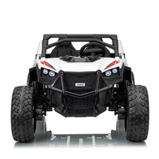 Двухместный детский электромобиль M 6291 EBLR-1 (24V) багги, 2 аккумулятора, белый фото 11