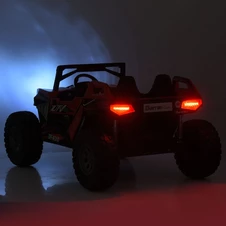 Двухместный детский электромобиль M 6291 EBLR-1 (24V) багги, 2 аккумулятора, белый фото 13