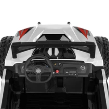 Двухместный детский электромобиль M 6291 EBLR-1 (24V) багги, 2 аккумулятора, белый фото 16