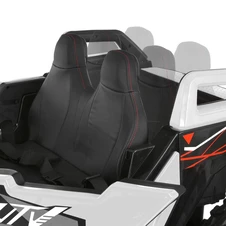 Двухместный детский электромобиль M 6291 EBLR-1 (24V) багги, 2 аккумулятора, белый фото 25