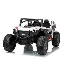 Двухместный детский электромобиль M 6291 EBLR-1 (24V) багги, 2 аккумулятора, белый фото 33