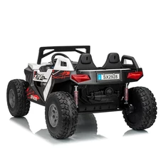 Двухместный детский электромобиль M 6291 EBLR-1 (24V) багги, 2 аккумулятора, белый фото 44
