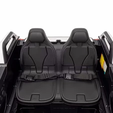 Двухместный детский электромобиль M 6291 EBLR-1 (24V) багги, 2 аккумулятора, белый фото 99