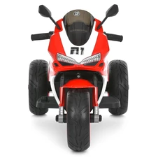 Детский мотоцикл на аккумуляторе M 6264 EL-3, мягкое сиденье, 2 мотора, красный фото 25