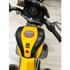 Детский мотоцикл M 6263 EL-6 на аккумуляторе, Harley-Davidson, желтый фото 66