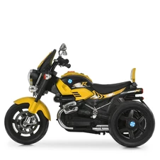 Детский мотоцикл M 6263 EL-6 на аккумуляторе, Harley-Davidson, желтый фото 99