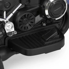 Детский мотоцикл M 6263 EL-4 на аккумуляторе, Harley-Davidson, синий фото 14