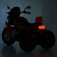 Детский мотоцикл на аккумуляторе M 6263 EL-3 красный, музыка, свет, Bluetooth фото 13