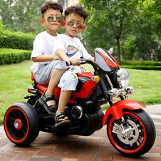 Детский мотоцикл на аккумуляторе M 6263 EL-3 красный, музыка, свет, Bluetooth купить
