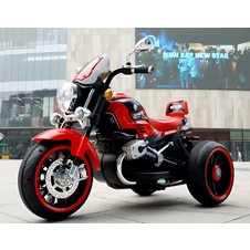 Детский мотоцикл на аккумуляторе M 6263 EL-3 красный, музыка, свет, Bluetooth фото 33