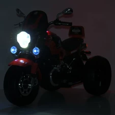 Детский мотоцикл на аккумуляторе M 6263 EL-3 красный, музыка, свет, Bluetooth фото 99