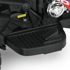 Мотоцикл для детей M 6262 EL-11, кожаное сиденье, серый фото 16