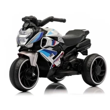 Мотоцикл для детей M 6262 EL-11, кожаное сиденье, серый фото 33