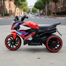 Мотоцикл для детей M 6262 EL-11, кожаное сиденье, серый фото 44