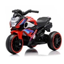 Детский мотоцикл на аккумуляторе M 6262 EL-3, мягкое сиденье, красный фото 44
