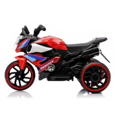 Детский мотоцикл на аккумуляторе M 6262 EL-3, мягкое сиденье, красный фото 55