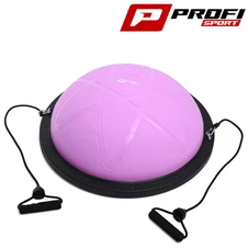 Балансировочная платформа Bosu MS 2609-11 спортивный инвентарь, эспандер, розовая