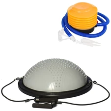 Балансировочная платформа Bosu MS 2609-8 спортивный инвентарь, эспандер, серая