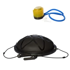 Спортивный инвентарь MS 2609-5 балансировочная платформа Bosu, эспандер, черная