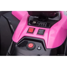 Детский квадроцикл M 6294 EL-8 розовый, мягкое сиденье, два двигателя фото 88