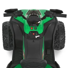 Детский квадроцикл M 6294 EL-5 зеленый, мягкое сиденье, два двигателя фото 57