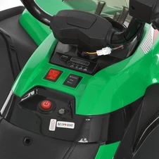 Детский квадроцикл M 6294 EL-5 зеленый, мягкое сиденье, два двигателя фото 14