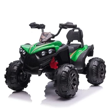 Детский квадроцикл M 6294 EL-5 зеленый, мягкое сиденье, два двигателя фото 55