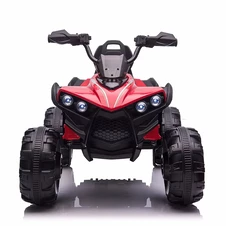 Детский электроквадроцикл M 6294 EL-3 красный, кожаное сиденье, два двигателя фото 88