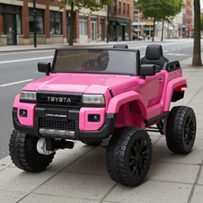 Двухместный детский электромобиль M 6296 EBLR-8 (24V) Toyota, полный привод, розовый купить