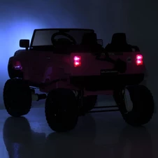 Двухместный детский электромобиль M 6296 EBLR-8 (24V) Toyota, полный привод, розовый фото 88