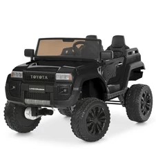 Детский электромобиль M 6296 EBLR-2 (24V) двухместный Toyota, 4 двигателя, черный фото 11