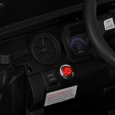 Детский электромобиль M 6296 EBLR-2 (24V) двухместный Toyota, 4 двигателя, черный фото 13