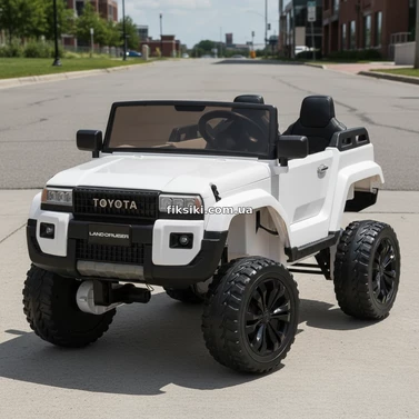 Детский электромобиль M 6296 EBLR-1 (24V) двухместный Toyota, 4 двигателя, белый