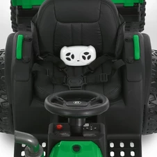 Детский электромобиль трактор M 6295 EBLR-5 с прицепом, пульт управления, зеленый фото 88