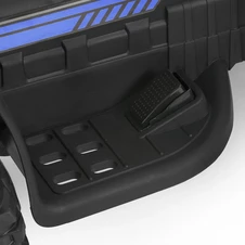 Детский электромобиль трактор M 6295 EBLR-4 с прицепом, пульт управления, синий фото 57