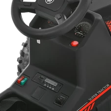 Детский электромобиль M 6295 EBLR-2 трактор с прицепом, пульт управления, черный фото 16