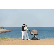 Универсальная коляска 2 в 1 Carrello Ultra CRL-6527 Silk Grey серая фото 88