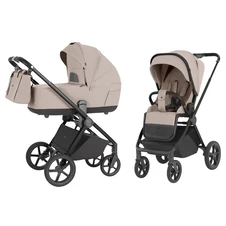 Универсальная коляска 2 в 1 Carrello Ultra CRL-6527 Maple Beige серо-бежевая фото 11