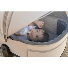 Универсальная коляска 2 в 1 Carrello Ultra CRL-6527 Maple Beige серо-бежевая фото 32