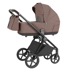 Универсальная коляска 2 в 1 Carrello Ultra CRL-6527 Canvas Beige темно-коричневая